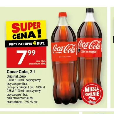 Napój gazowany Coca-Cola Original promocja w Twój Market
