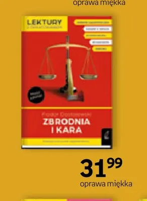 Książka Zbrodnia i kara Wydawnictwo GREG promocja w Empik