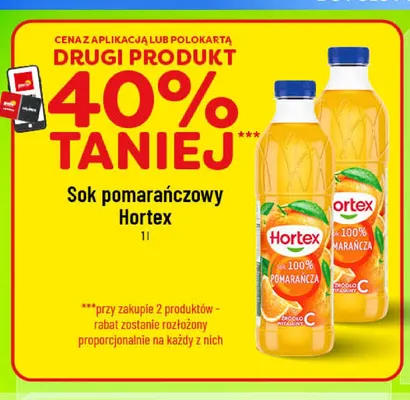 Sok pomarańczowy Hortex promocja w POLOmarket