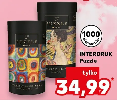 Puzzle 1000 elem. promocja w Kaufland