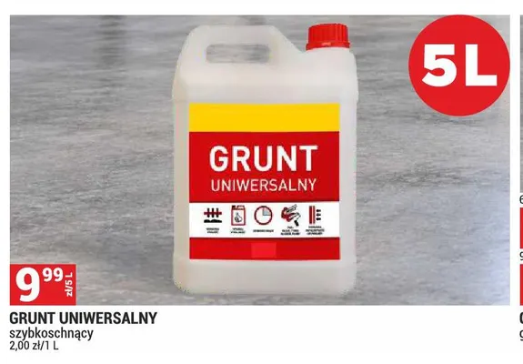 Grunt uniwersalny szybkoschnący promocja w Merkury Market