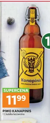 Piwo Kanapinis promocja w Stokrotka