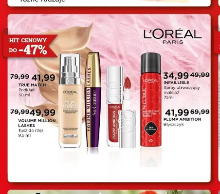 Błyszczyk Plump Ambition L'Oréal Paris promocja w Drogeria Kosmyk