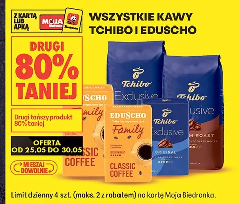 Kawa Tchibo i Eduscho promocja w Biedronka