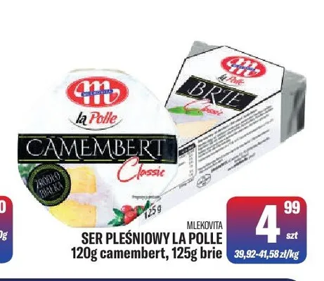 Ser pleśniowy La Polle Brie promocja w Tomi Markt