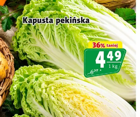 Kapusta pekińska promocja w Prim Market