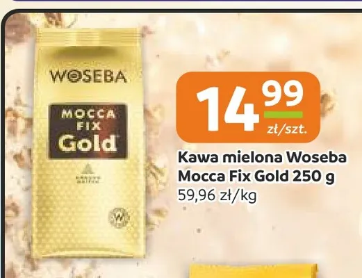 Kawa mielona Woseba Mocca Fix Gold promocja w Gama