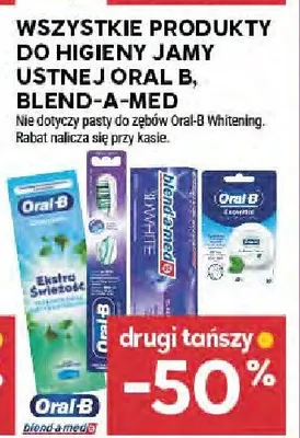 Produkty do higieny jamy ustnej Oral-B promocja w Stokrotka