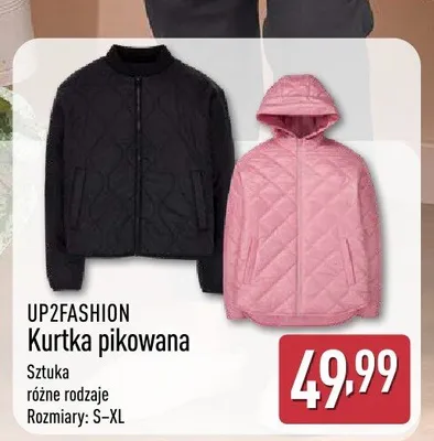 Kurtka pikowana promocja w Aldi