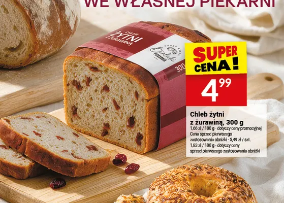 Chleb żytni z żurawiną Białecki promocja w Twój Market