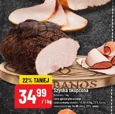 Szynka okopcona promocja w POLOmarket