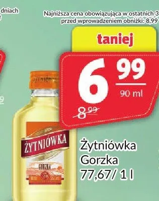 Wódka smakowa Żytniówka Gorzka promocja w Prim Market