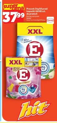 Proszek do prania E XXL promocja w TOPAZ
