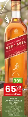 Whisky Red Label promocja w Twój Market