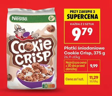 Płatki śniadaniowe Crownfield goldini promocja w Biedronka