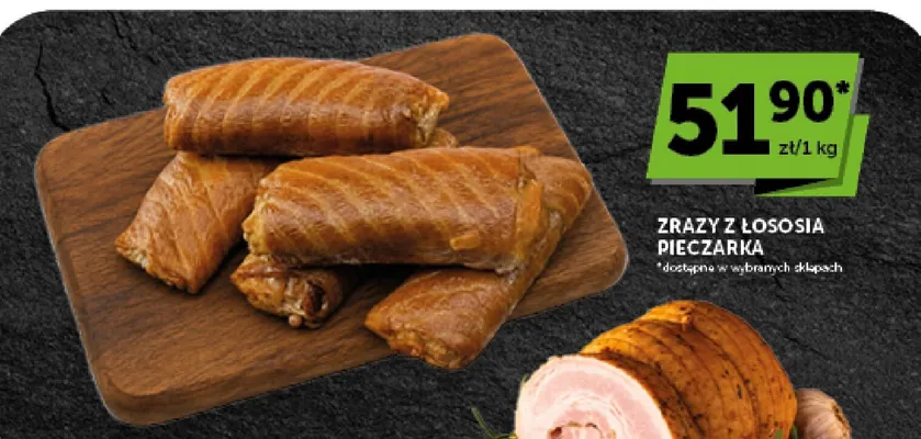 Zrazy z łososia pieczarka promocja w ABC