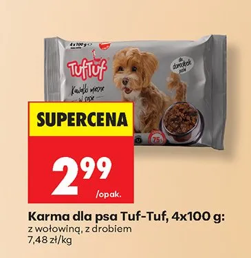 Karma dla psa z wołowiną promocja w Biedronka