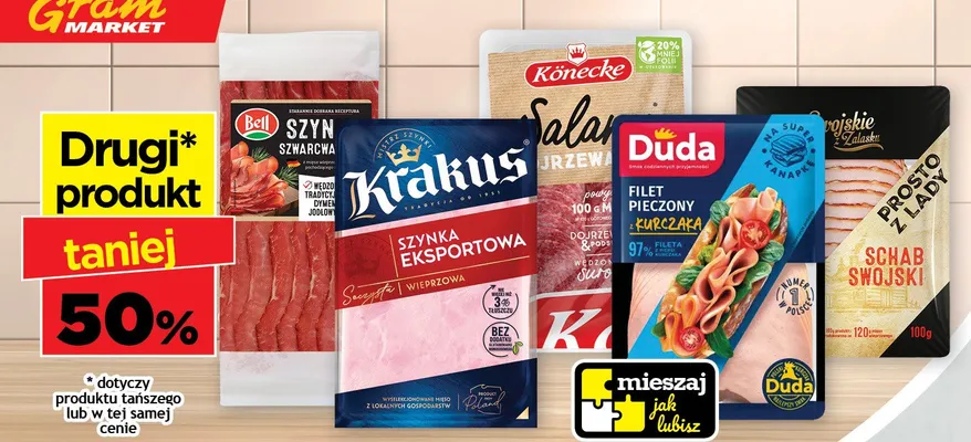 Schab Swojski Swojskie z Zalesia promocja w Gram Market