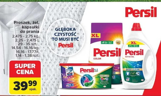 Kapsułki do prania promocja w Carrefour