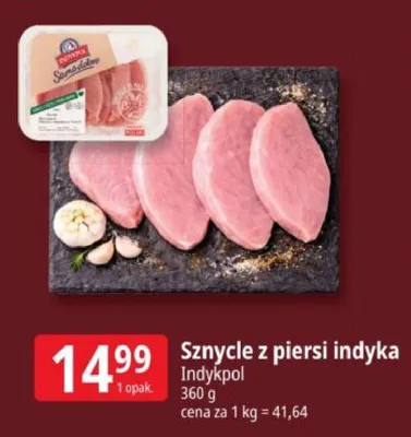 Sznycle z piersi indyka promocja w Leclerc