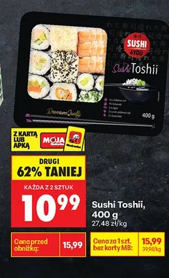 Sushi promocja w Biedronka