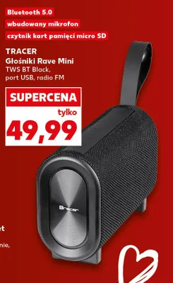 Głośnik Tracer Rave Mini promocja w Kaufland