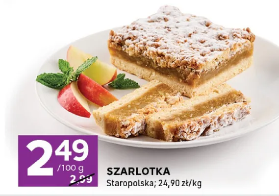 Szarlotka staropolska promocja w Stokrotka