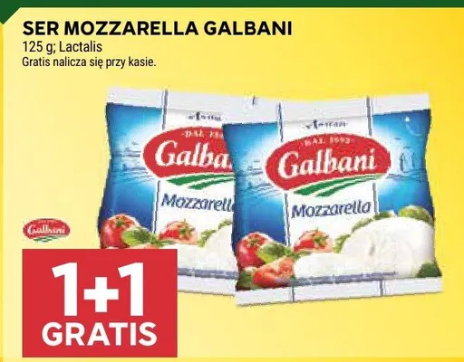 Ser mozzarella Galbani promocja w Stokrotka