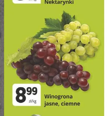 Winogrona ciemne promocja w Marketvita