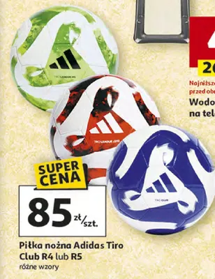 Piłka nożna Adidas Tiro Club R4 lub R5 promocja w Auchan