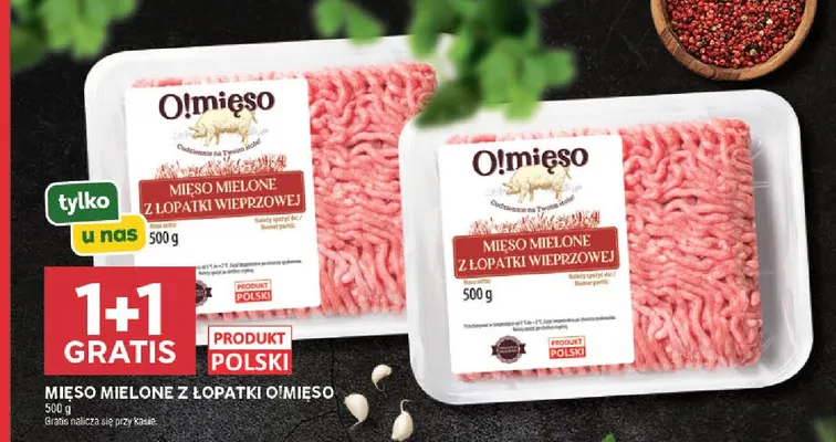 Mięso mielone z łopatki O!mięso promocja w Stokrotka
