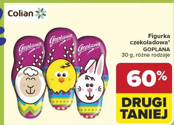 Figurka czekoladowa różne rodzaje promocja w Carrefour