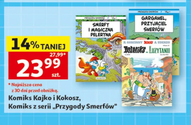 Komiks Asteriks promocja w Auchan