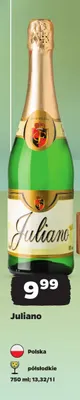 Wino musujące Juliano promocja w Netto