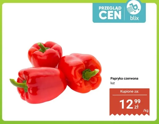 Papryka czerwona luz promocja w Dino