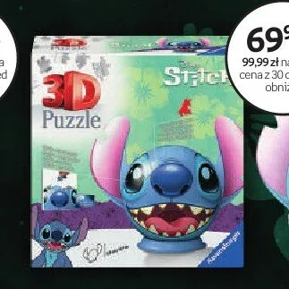 Puzzle 3D Kula Disney Stitch z Uszami promocja w Dzień Dziecka