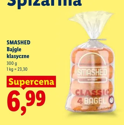 Bajgle klasyczne promocja w Lidl