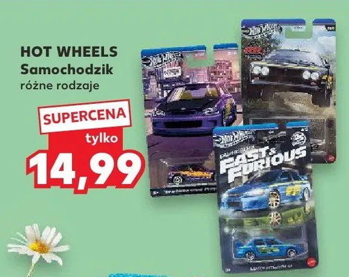 Samochodzik różne rodzaje Hot Wheels promocja w Kaufland