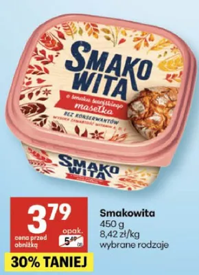 Margaryna Smakowita z ziarnami promocja w Delikatesy Centrum