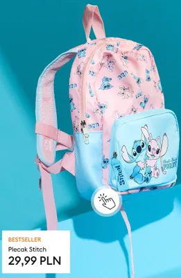 Plecak dziecięcy Stitch promocja w Sinsay