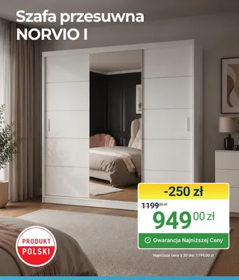 Szafa przesuwna Norvio I promocja w ERLI