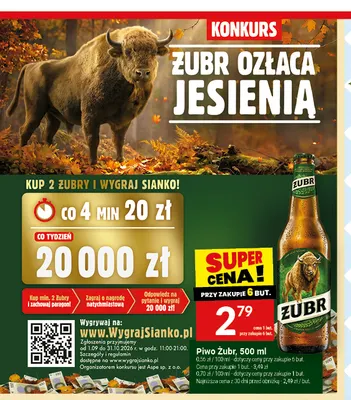 Piwo Żubr promocja w Twój Market