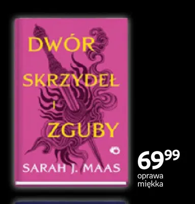 Książka Dwór Skrzydeł i Zguby oprawa miękka Sarah J. Maas promocja w Empik