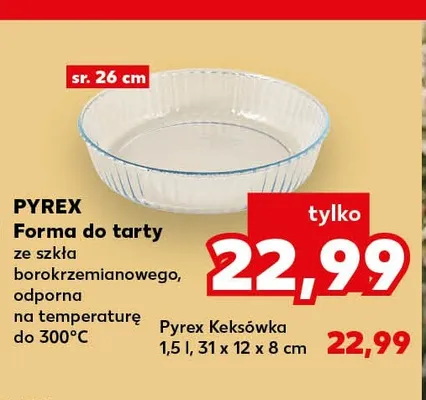 Forma do tarty Pyrex śr. 26 cm promocja w Kaufland