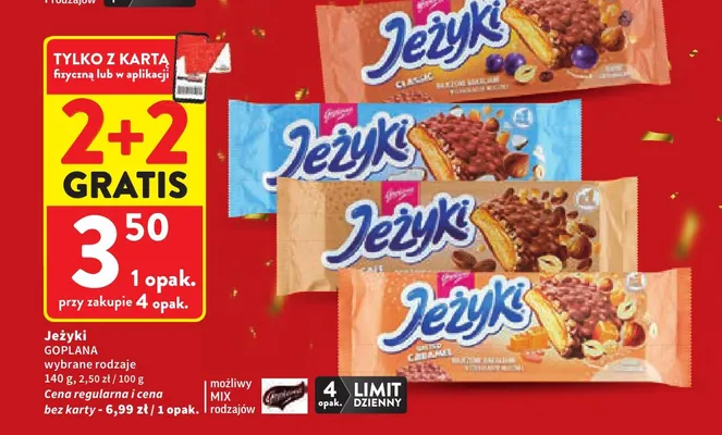 Jeżyki Classic Goplana promocja w Intermarche