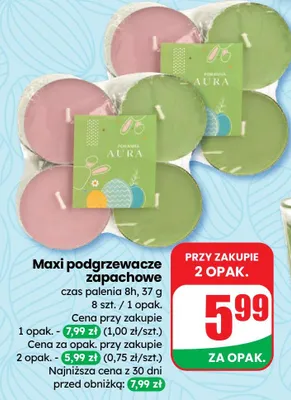 Maxi podgrzewacze zapachowe promocja w Dino