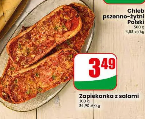 Zapiekanka z salami promocja w Dino