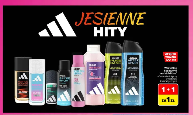 Dezodorant spray Adidas Fresh Endurance promocja w Carrefour