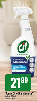 Spray odkamieniacz Cif promocja w POLOmarket