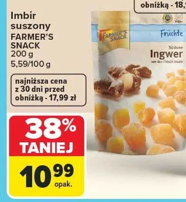 Imbir suszony promocja w Carrefour